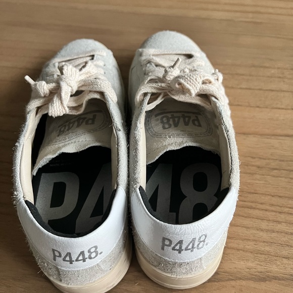 P448 Sneakers Jack Macrame in Ecru Size 39 - Picture 2 of 6